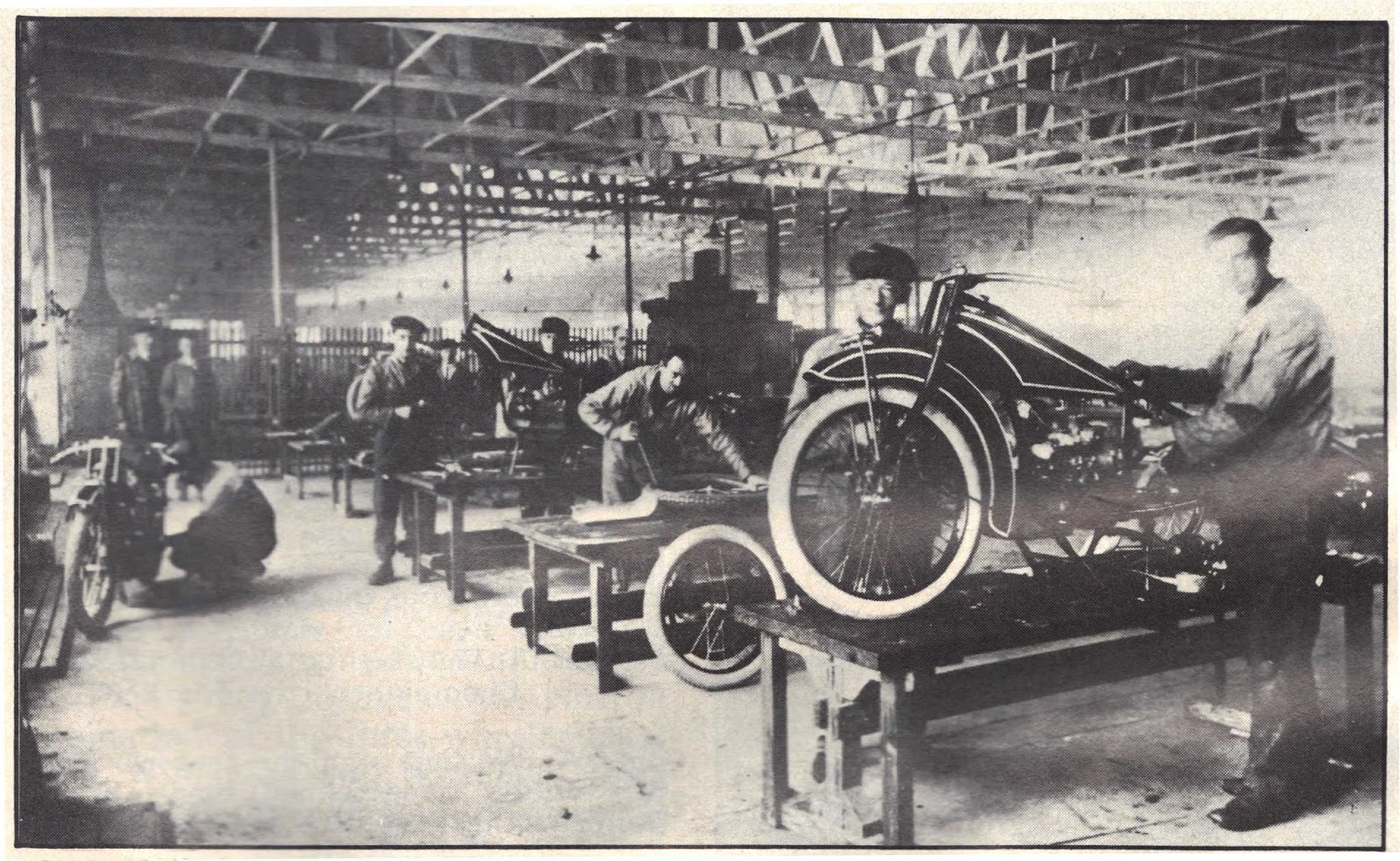 Progress is fine, but it's gone on for too long. BMW factory , mid 1920s