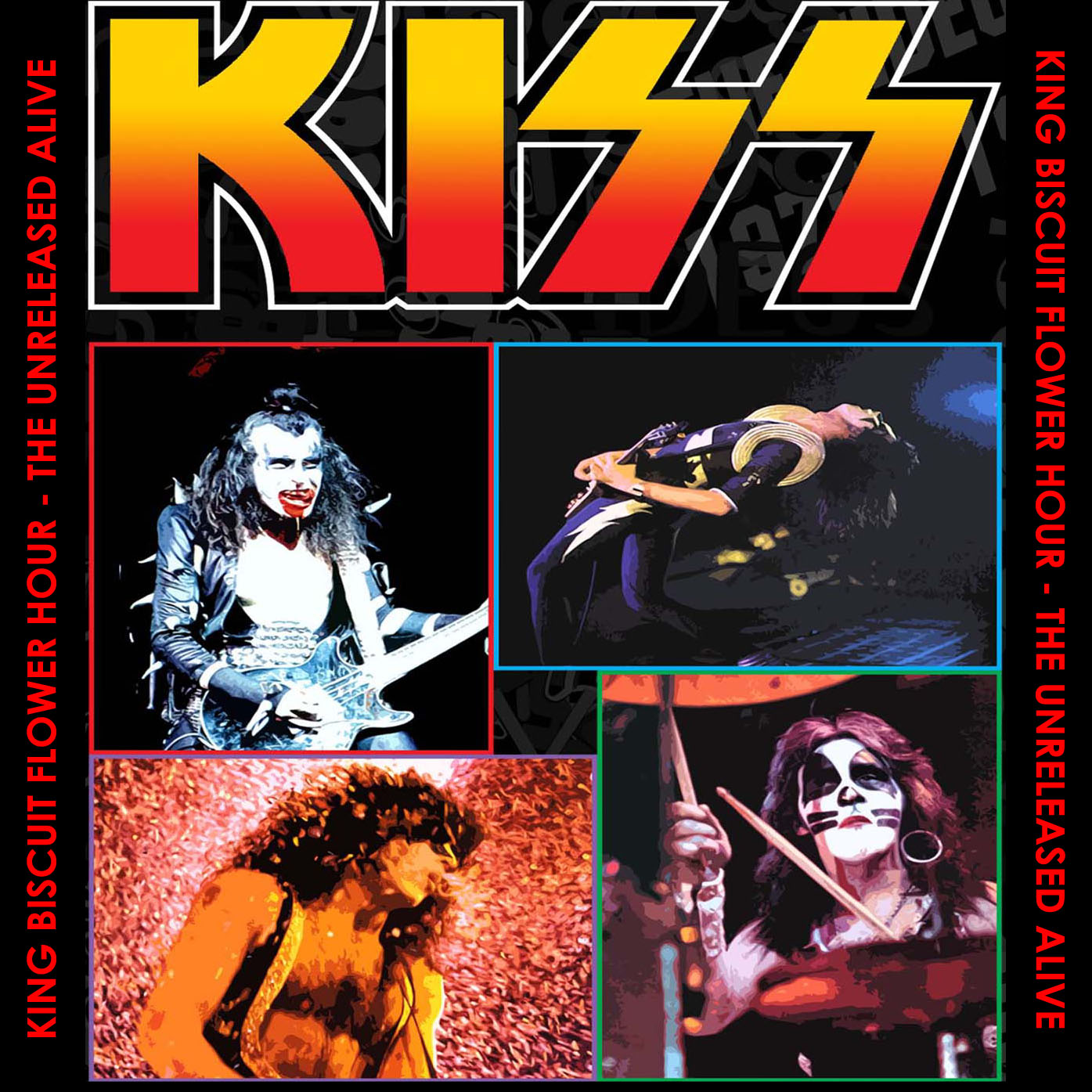 KISS O BEIJO MAIS QUENTE DO MUNDO !!! KISS King Biscuit Flour Hour 75