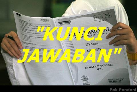 Kunci Jawaban Ubnk Tahun 2017 Blog Pak Pandani