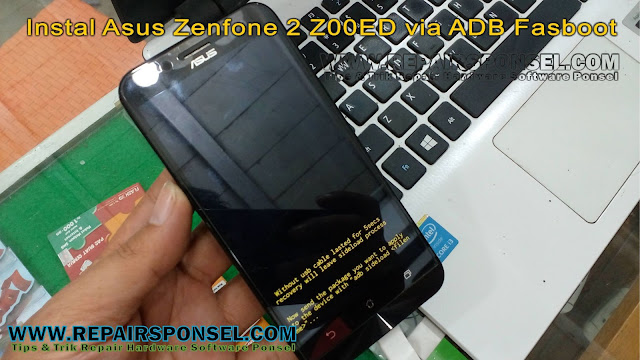 Flash Asus Zenfone 2 Z00ED via ADB Fasboot