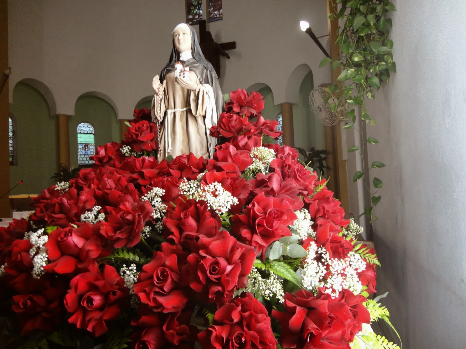 Comunidade Santa Edwiges Jardim Vila Nova POA RS Santa Edwiges pronta para caminhar pela