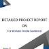 Ply Board from Bamboo Manufacturing Project Report