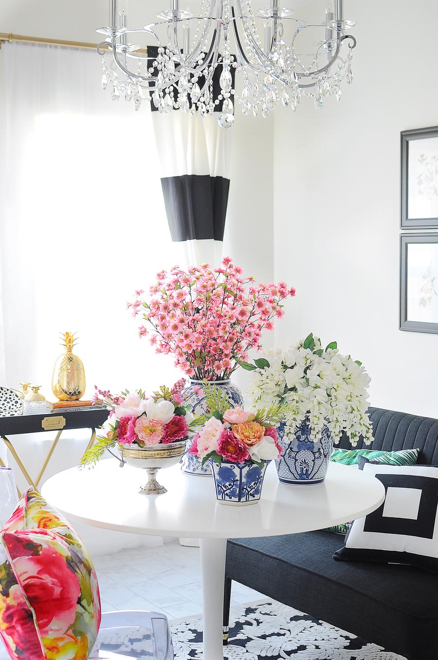 How to Create Faux Floral Arrangements Monica Wants It
