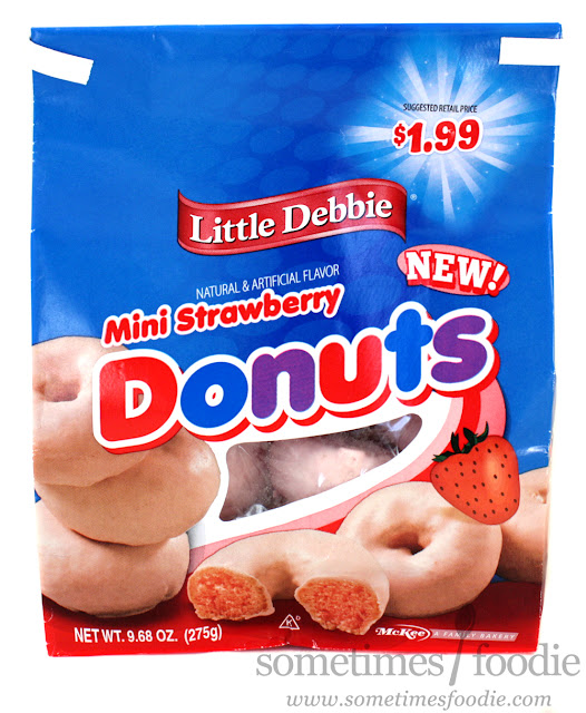 Sometimes Foodie Little Debbie Mini Strawberry Donuts Walmart