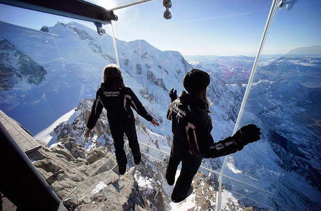 Chamonix Skywalk: dando un paso al vacío en los Alpes franceses