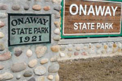 Onaway State Park pavilion