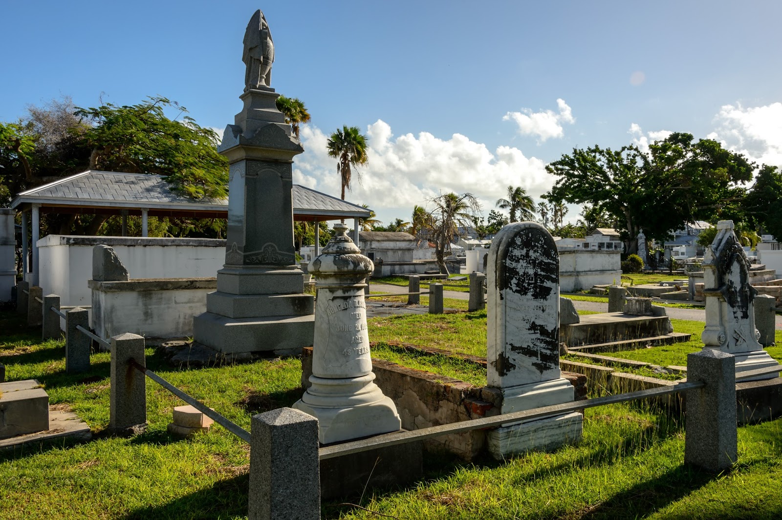 Bubba's Garage Looking for Iguanas at the Key West Cemetery