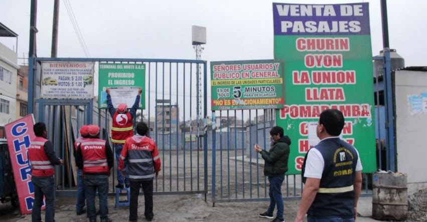 SUTRAN: Conoce los terminales terrestres clausurados en La Victoria - www.sutran.gob.pe SUTRAN: Conoce los terminales terrestres clausurados en La Victoria - www.sutran.gob.pe