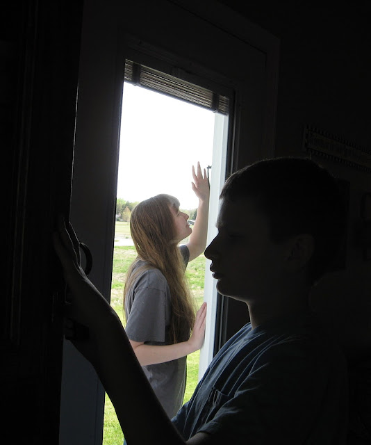 Almost Unschoolers Upside Down Images Through a Magnifying Glass