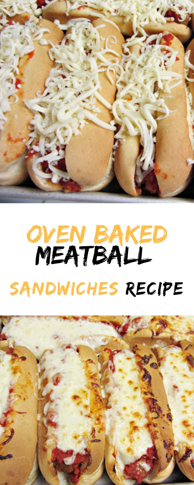 Oven Baked Meatball Sandwiches Recipes | Delicious My Food