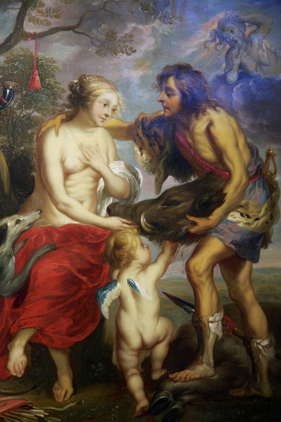 Картина геркулес и омфала буше франсуа