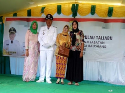 Aliong Mus Lantik Ayudin Abusaeni Jadi Kades Balohang Aliong Mus Lantik Ayudin Abusaeni Jadi Kades Balohang