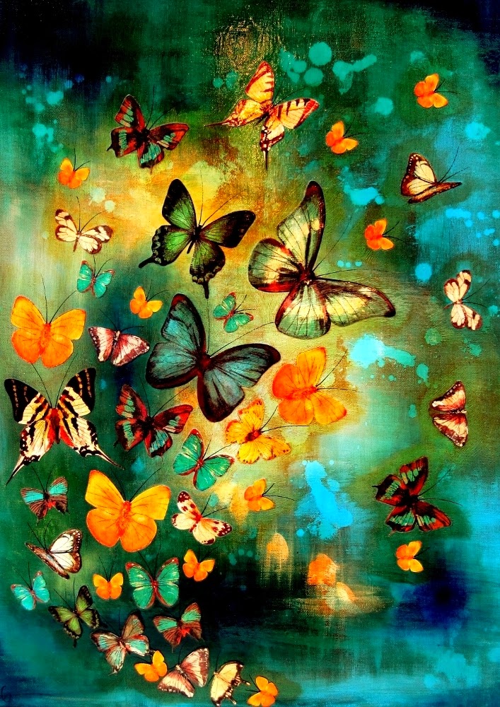 Pinzellades al món: Voloteig de papallones / Revoloteo de ...