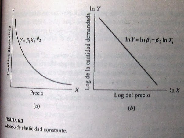 Cómo medir la elasticidad: Modelo log-lineal (II) | Econometria