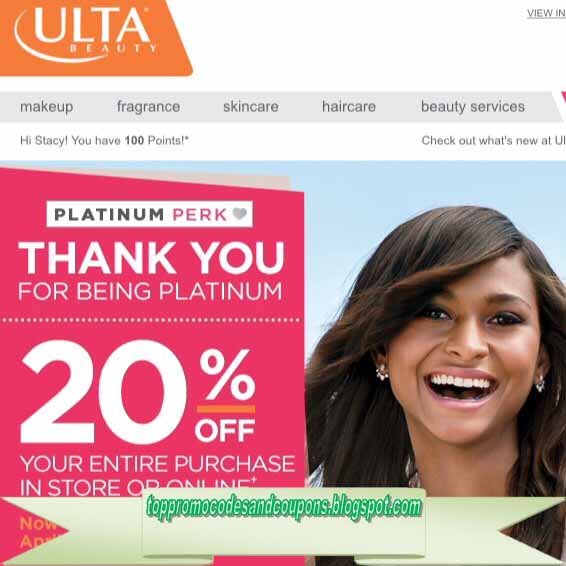 Free Promo Codes and Coupons 2021 Ulta Coupons