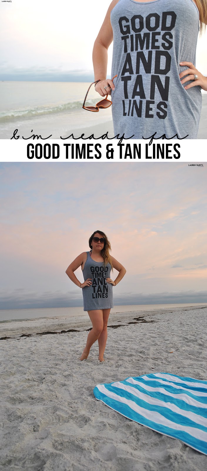 Good Times and Tan Lines - Beach #OOTD + A Thug LIfe T-shirts Coupon