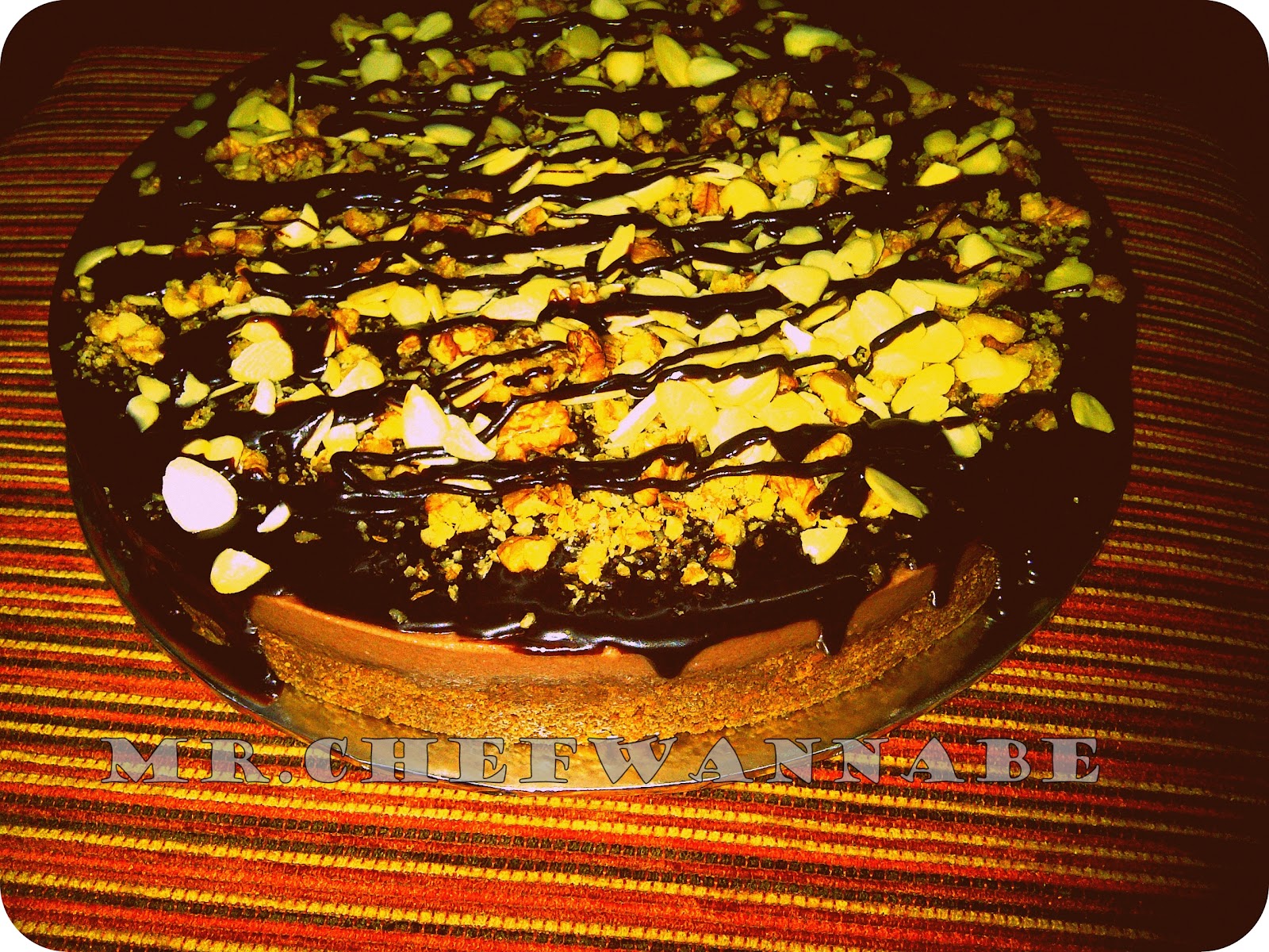 Mr.ChefWannaBe UNBAKED CHOCOLATE CHEESECAKE