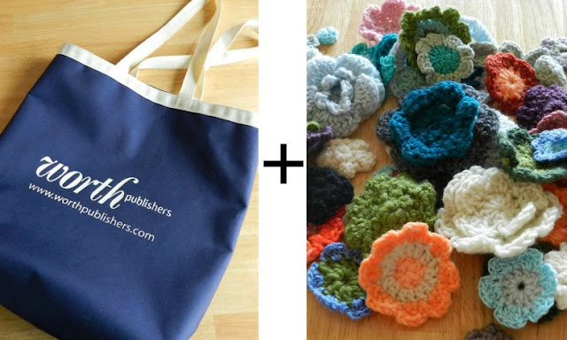 Grow Creative: Crochet Flower Canvas Bag Up-cycle