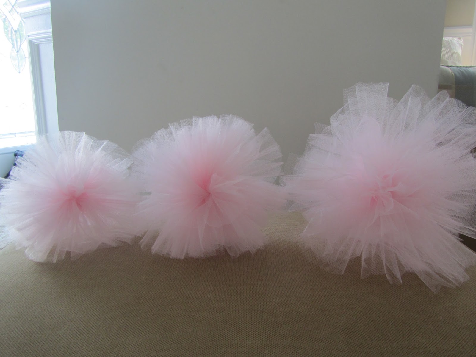 Livin' Life With Style Tutorial How to make Tulle Pom Poms!