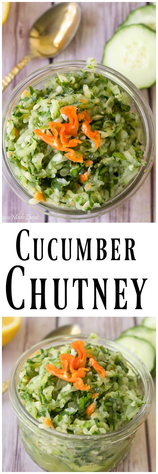 Cucumber Chutney Recipe Home Made Zagat