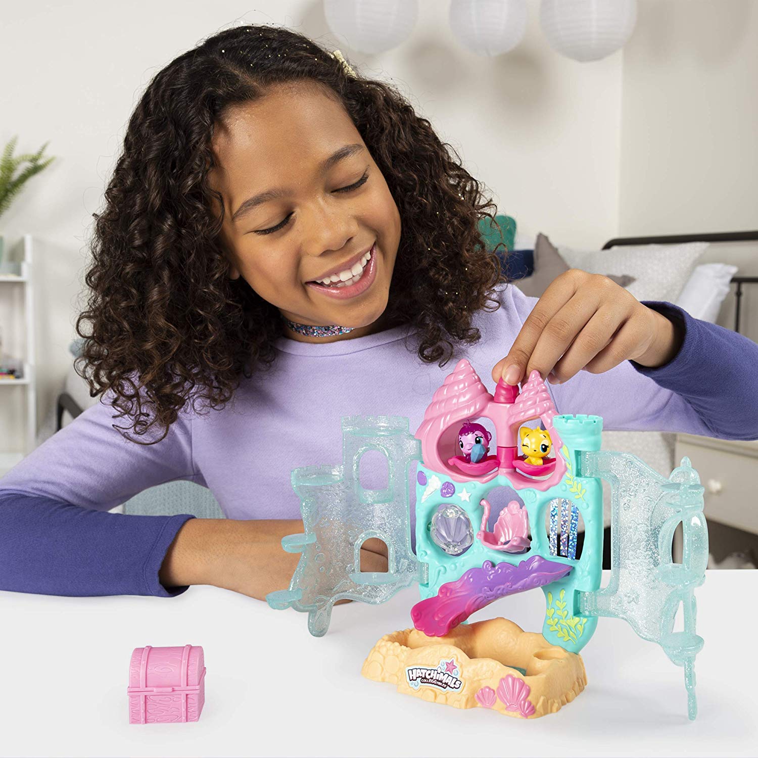 Kids Dealz Hatchimals CollEGGtibles Coral Castle Playset 15.99 at