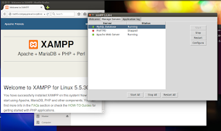 xampp ubuntu sudah berjalan