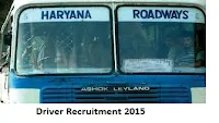 HR Road Ways Driver Recruitment 2015-16