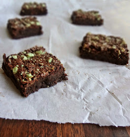 Mint Cocoa Brownies