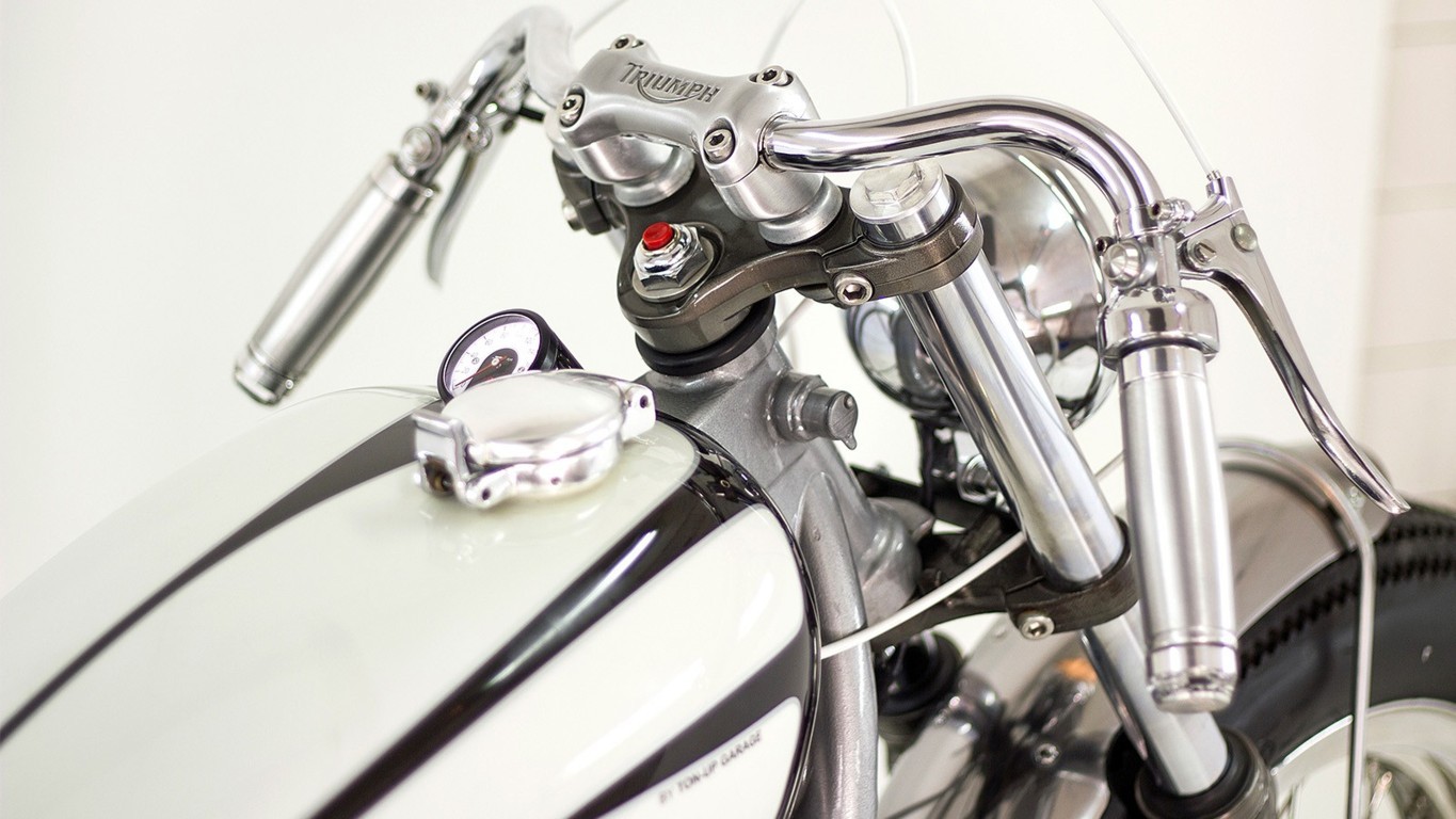 Triumph Bonneville "Hot Rod" by Ton Up Garage Lsr Bikes