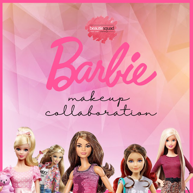 BARBIE MAKEUP LOOK COLLABORATION WITH BEAUTIESQUAD