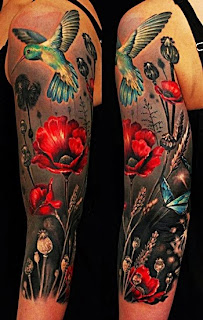 tatuaje mixte, idei ,