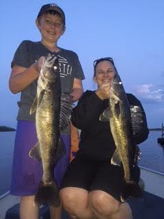 huge giant trophy pike walleye Red Lake Ontario fishing report Nungesser Anglers Kingdom