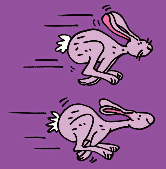 Andy Smith Illustrator Blog: Fast Rabbits