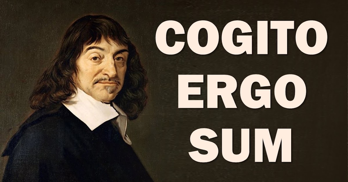 I think, therefore i am reflection image