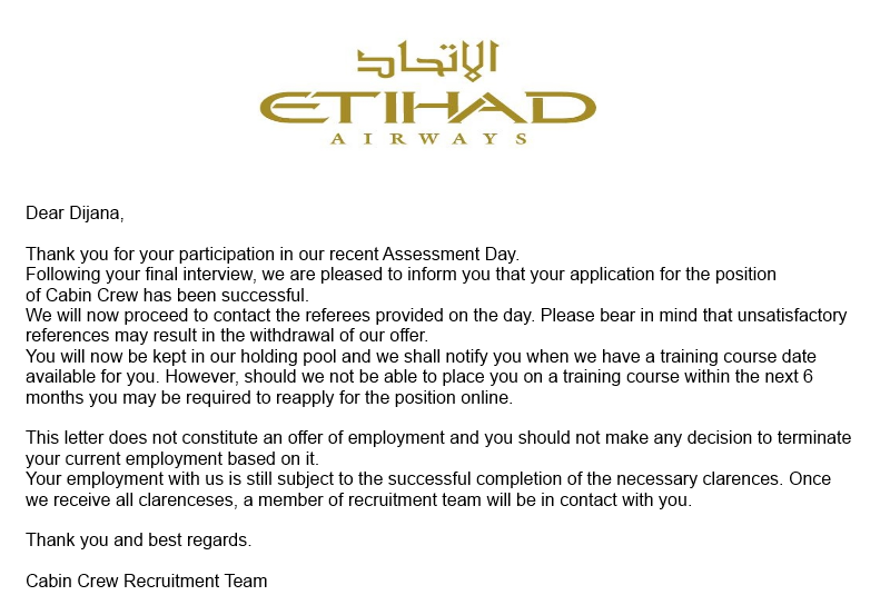 Dreams come true with Etihad