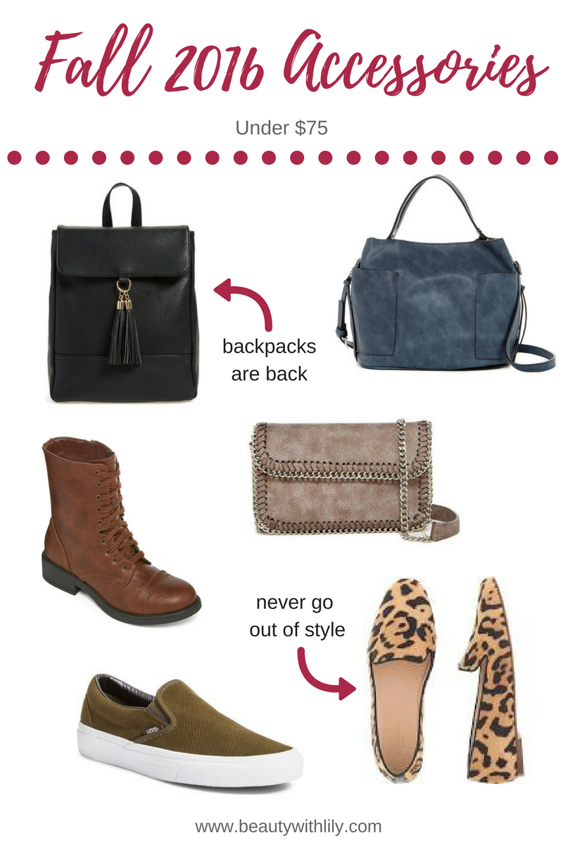 Affordable Fall Accessories Under 75 Beauty With Lily