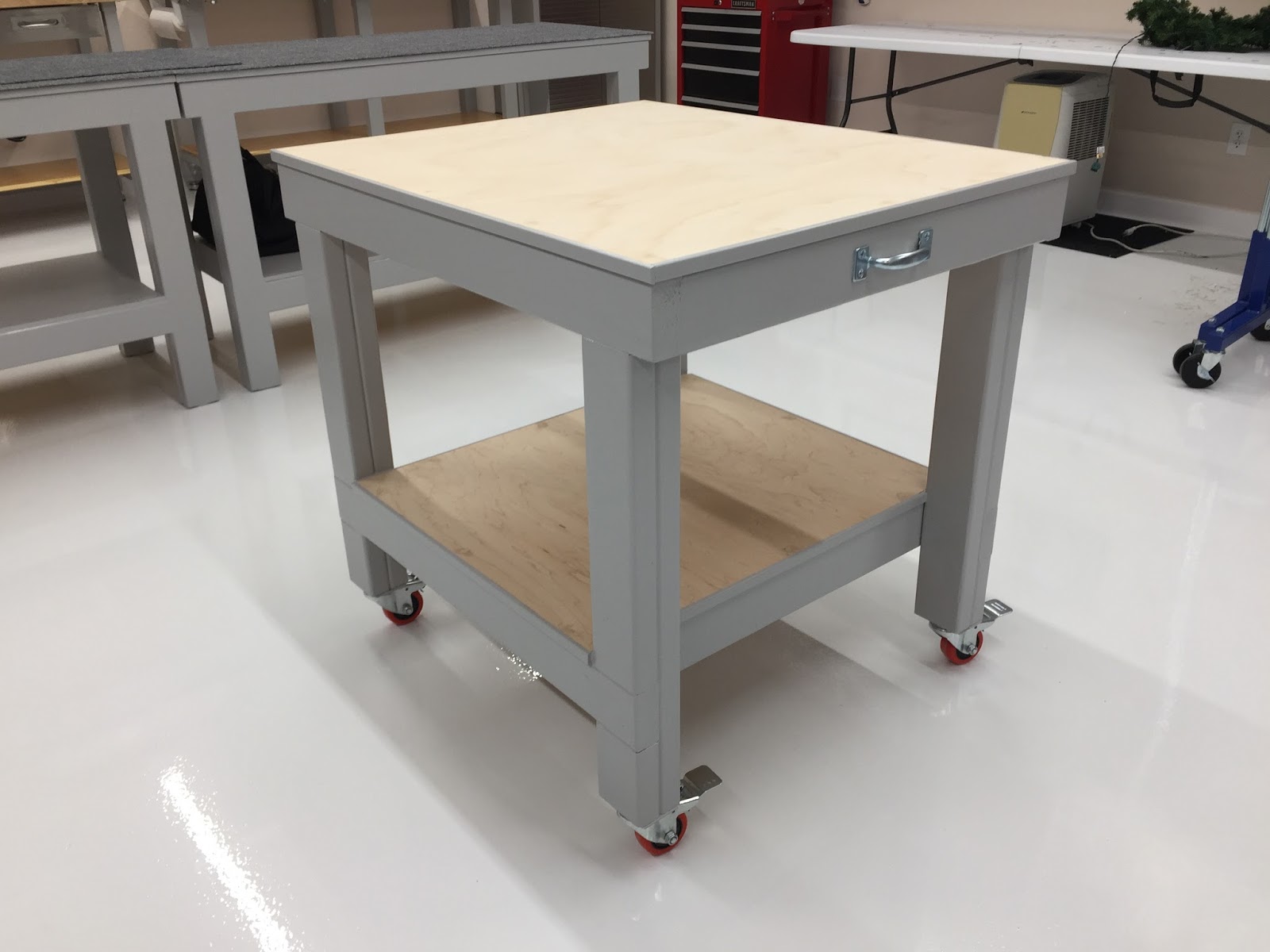 Kevin's RV12 Build Rolling Work Bench