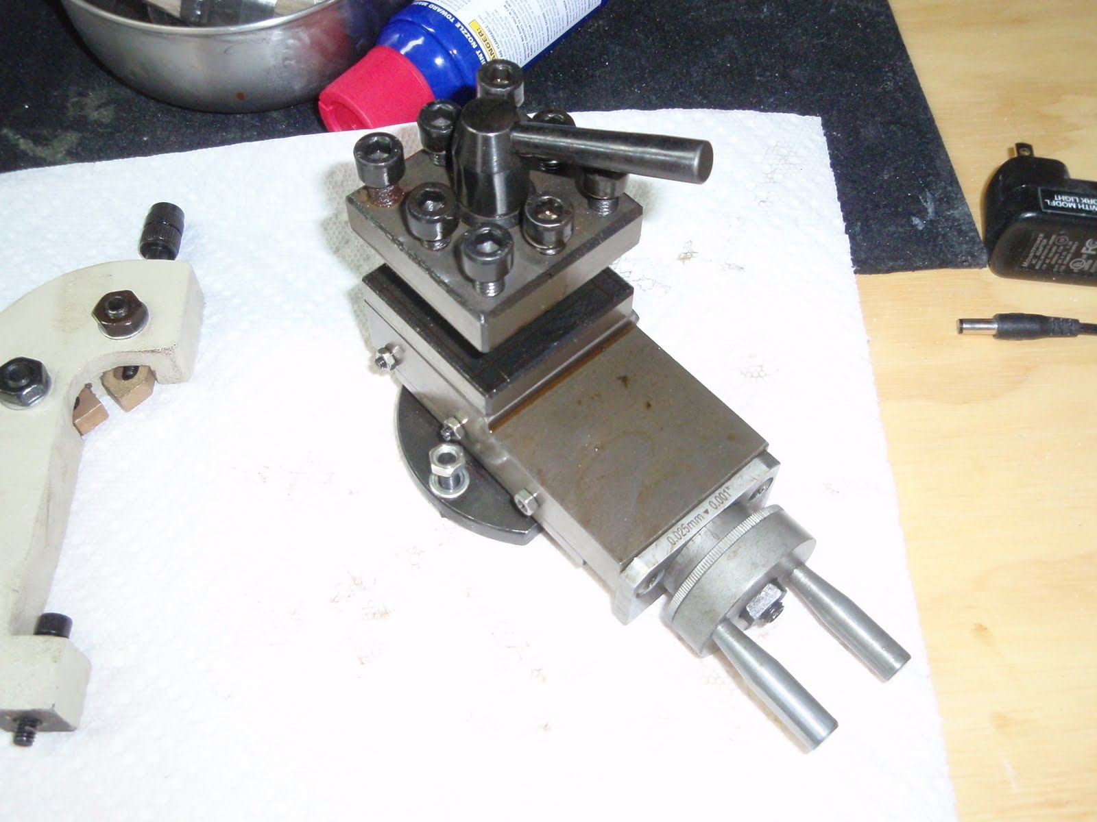 RoboSlave Grizzly G4000 Benchtop Lathe