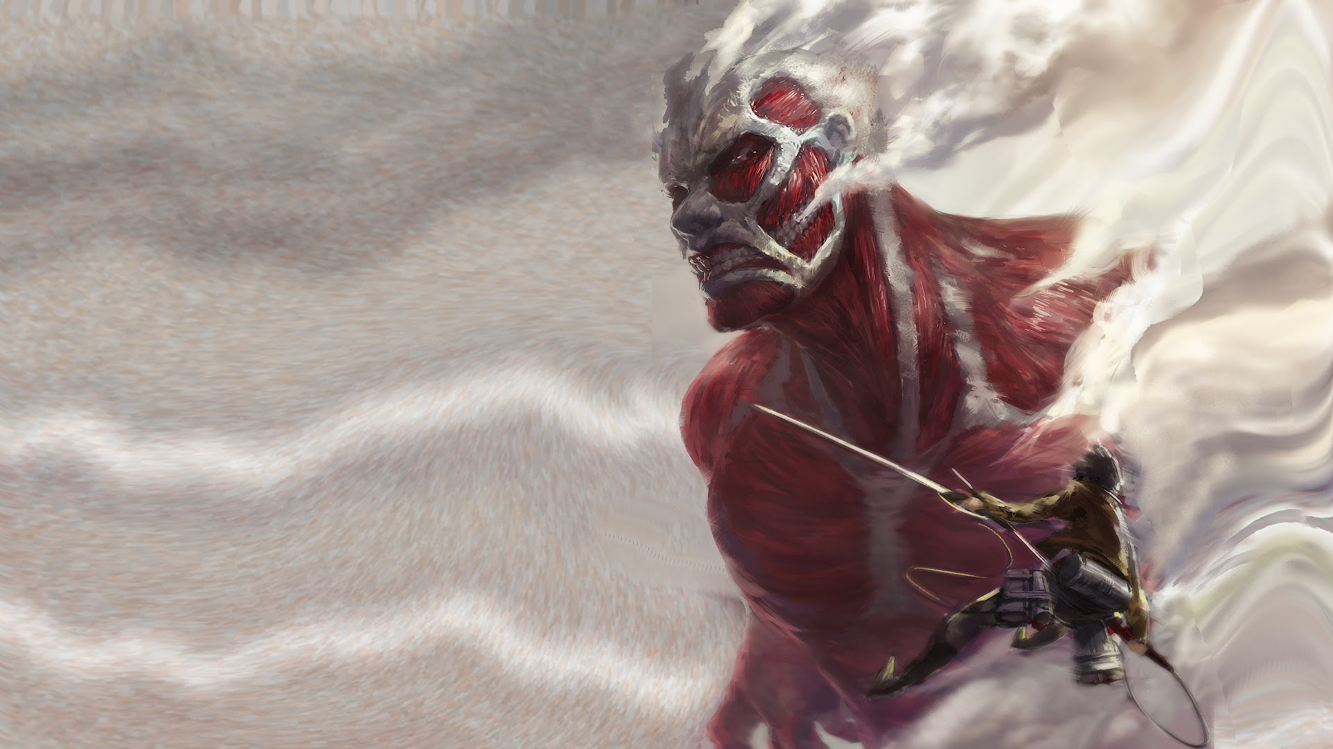 Colossal Titan, Attack on Titan, 4K, #29 Wallpaper PC Desktop