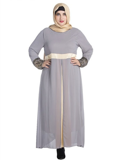 Model baju gamis untuk orang gemuk terbaru Model baju gamis untuk orang gemuk terbaru