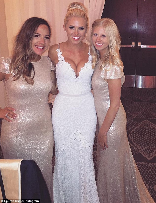 Wives and Girlfriends of NHL players — Lyla Oshie, TJ Oshie & Lauren  Cosgrove
