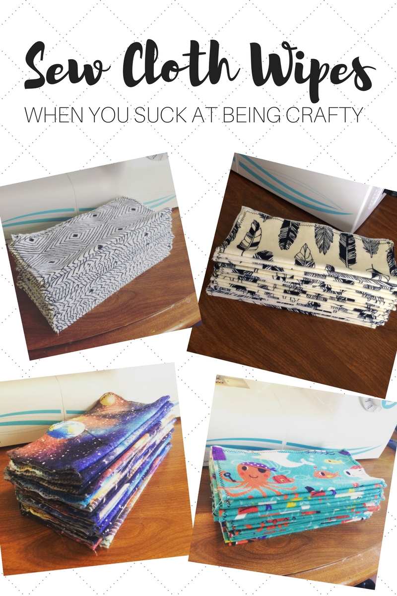 Wee Play With Sticks Make Your Own Cloth Wipes (Without a Serger)