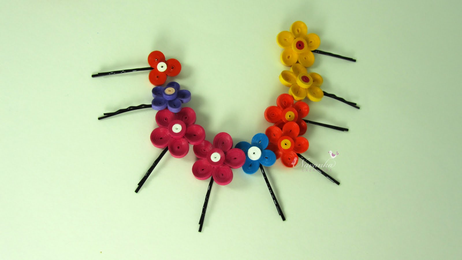Craft Ideas for all Feature Friday Paper Quilling Hair Pins from our