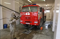 (ФОТО)подразделениях регулярно проводится влажная уборка, дезинфекция помещений и территорий