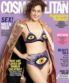 Kangana Ranaut Sizzles for Cosmopolitan Magazine July 2018