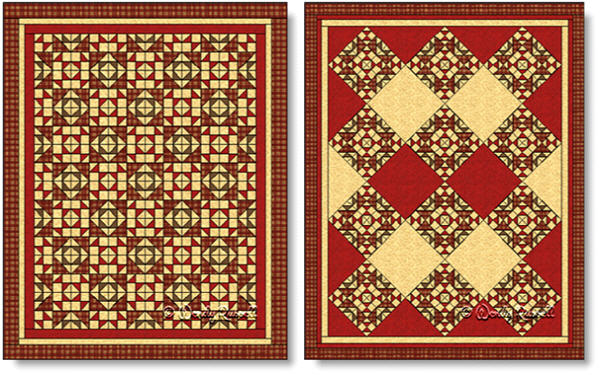 Patchwork Square Blog Fox And Geese Quilt Block