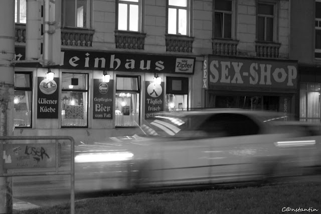 Vienna by night  sex shop