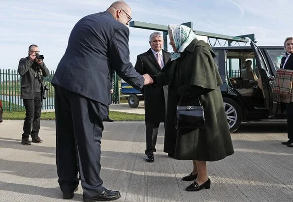 Queen Elizabeth opened a newly rebuilt facility 72 years after her father, King George VI, opened the original station