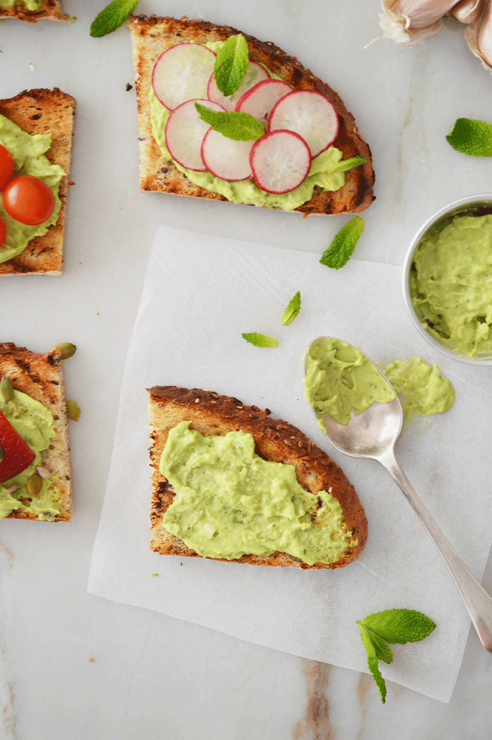 Avocado Butter Andrajos Recipes, Food Styling and Photography