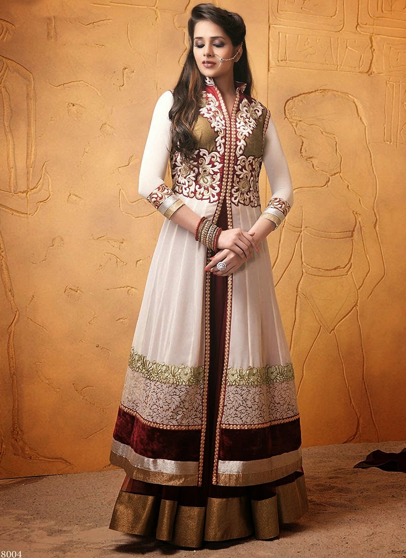 Pakistani Fashion,Indian Fashion,International Fashion,Gossips,Beauty Tips: Party Wear Anarkali